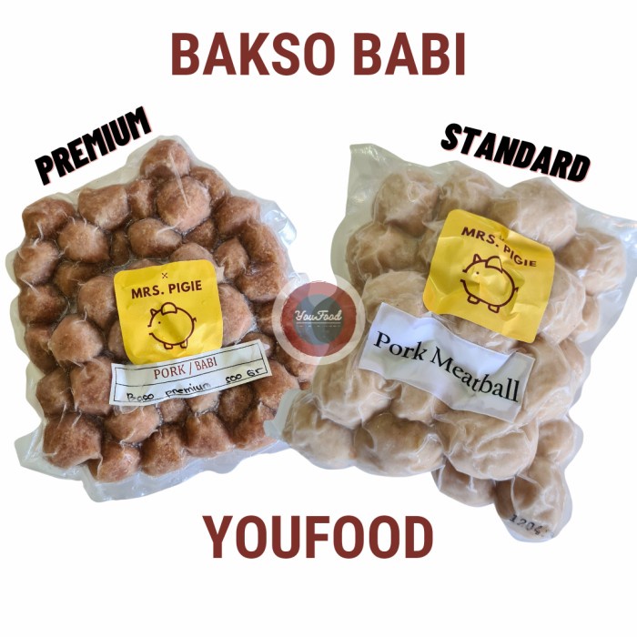 

Widyatmogrosir - Mrs.Pigie Pork Meat Ball - Asli Bali / Bakso Babi Bali