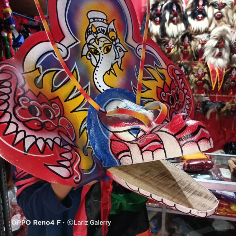 Barongan Devil spon, caplokan spon devil