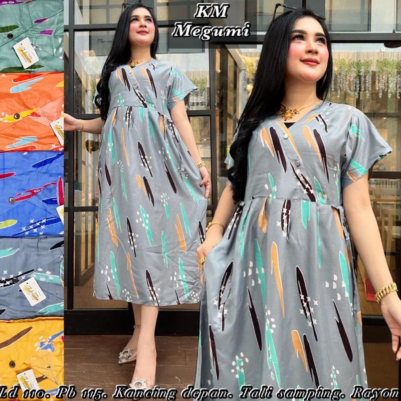 N2shoop Medan - daster kimono kancing depan busui