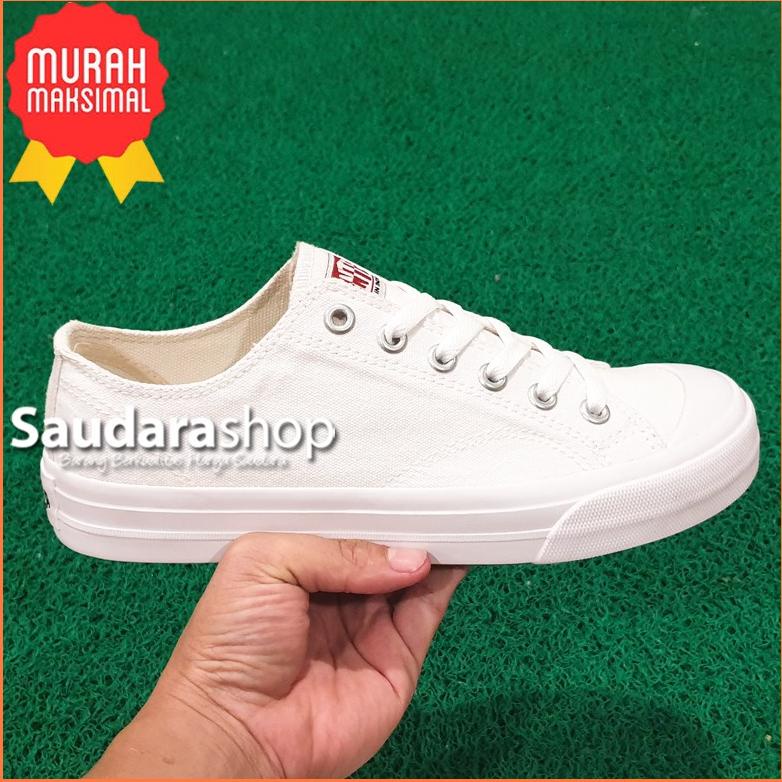 Sepatu Ventela Basic White LC / Sepatu Ventela Basic Putih Low