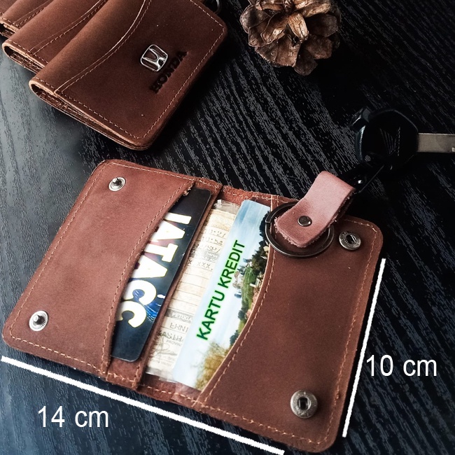 Dompet STNK Kulit Asli / Dompet kunci motor mobil kulit logo kendaraan/ Gantungan Kunci Kulit Mobil Motor / Gantungan Kunci STNK Full Kulit                                              / Grosir gantungan kunci