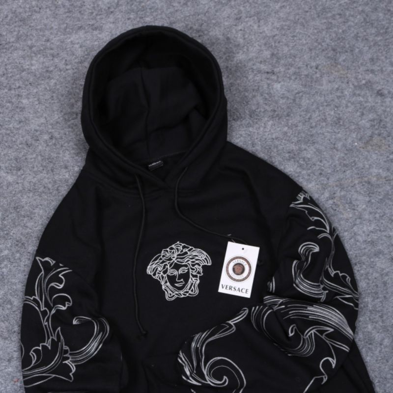 HOODIE JAKET SWEATER VERSACE BAROCCO FULLTAG &amp; LABEL