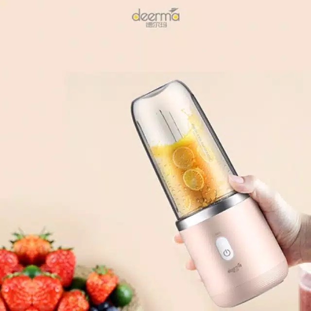 {OkaStore} Deerma NU05 Portable Rechargeable Mini Juice Blender Berkualitas