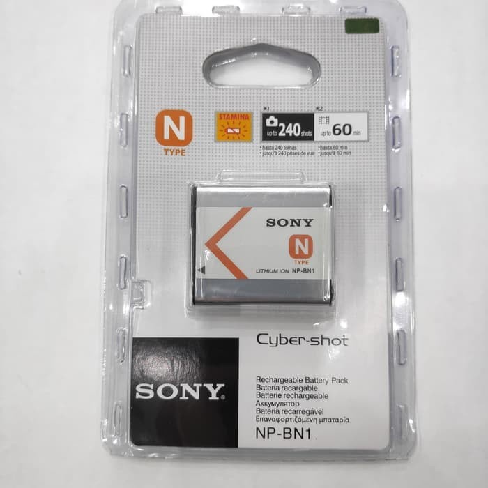 BATERAI CAMERA SONY DSC-W610W620W630