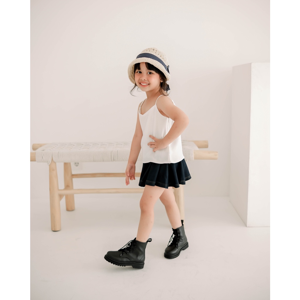 POPPY CAMISOLE | Atasan Anak Perempuan | Tanktop Anak | Tanktop Solid Camisole | Top Anak Perempuan