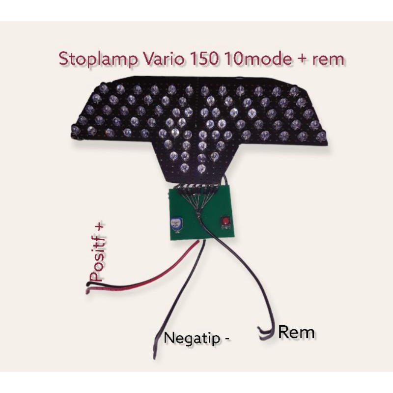 promo stoplamp Runing Vario 125 150 11 mode auto rem stay manteng