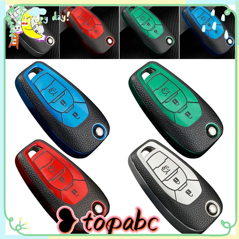 Top Remote Key Case Soft TPU Aksesoris Mobil Skin Key Fob Cover
