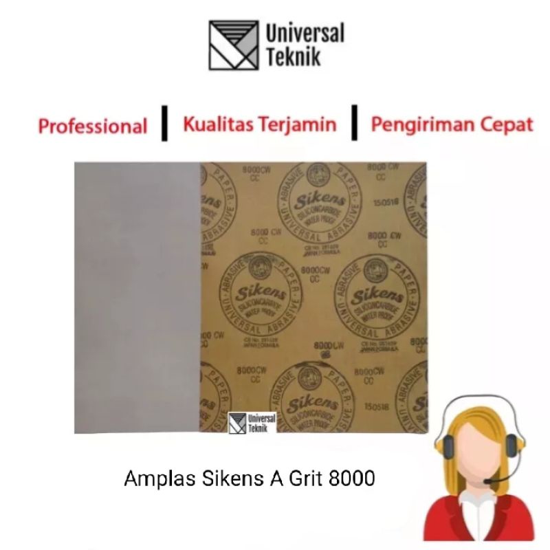 Amplas Sikens A Grit 8000 Siken