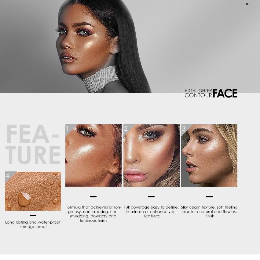 ⇿ Focallure Highlighter Stick Focallure Contour Stick Focallure Highlighter Focallure Contour Focall