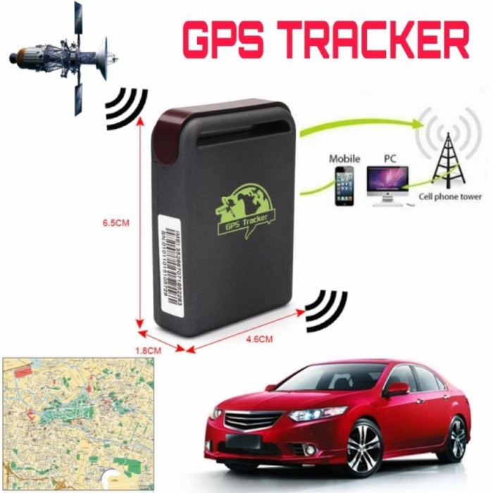 Mini Pelacak GPS GSM GPRS Terkecil + Google Map + Operasi dengan SMS