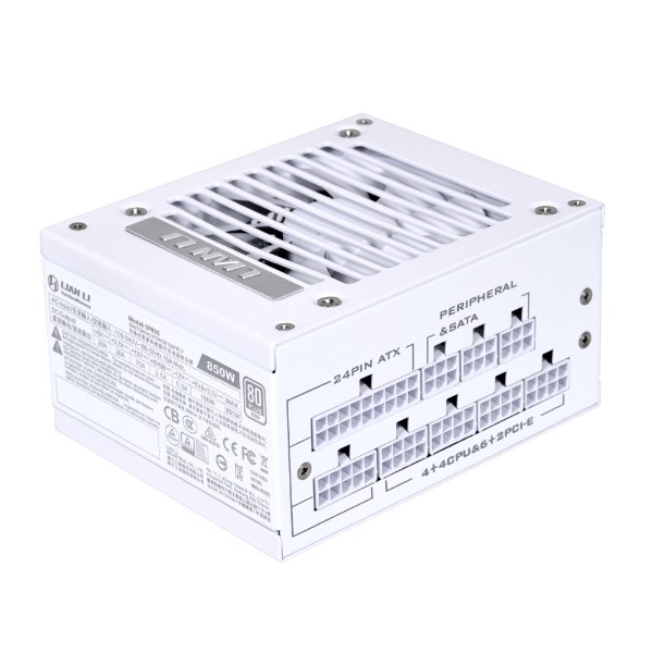 LIAN LI SP850 WHITE SFX Series - 850W Fully Modular - 80+ Gold