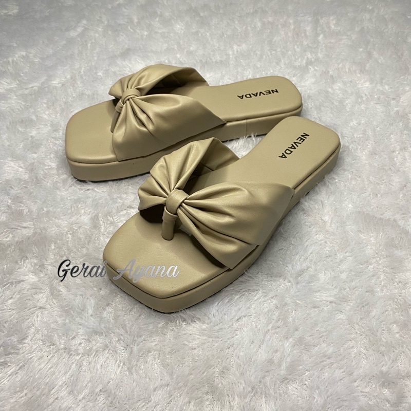 DISKON DAY! Sandal Wanita Nevada - Sandal Japit Empuk Sandal Jepit