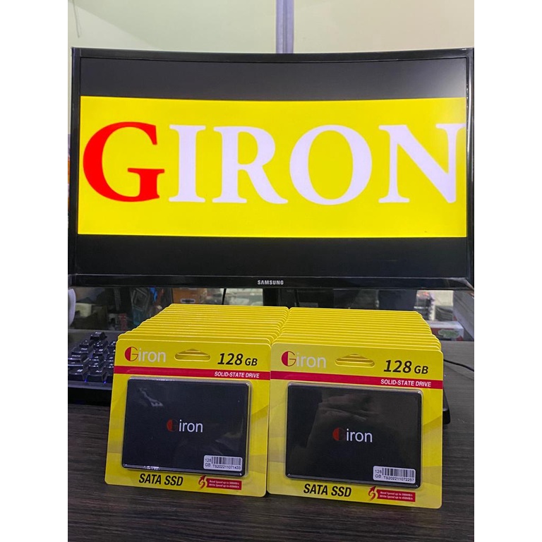 SSD Giron 128GB Sata III Speed Up to 500Mbps