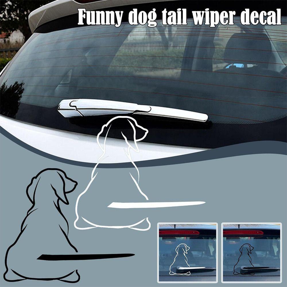 Top Stiker Mobil Dekorasi Mobil Sepeda Perlindungan 3D Respect Tahan Air Reflektif Auto Decal Wiper Decals