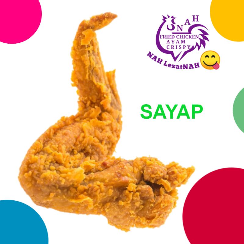 

Sayap Fried Chiken Ayam Crispy NAH LEZATNAH