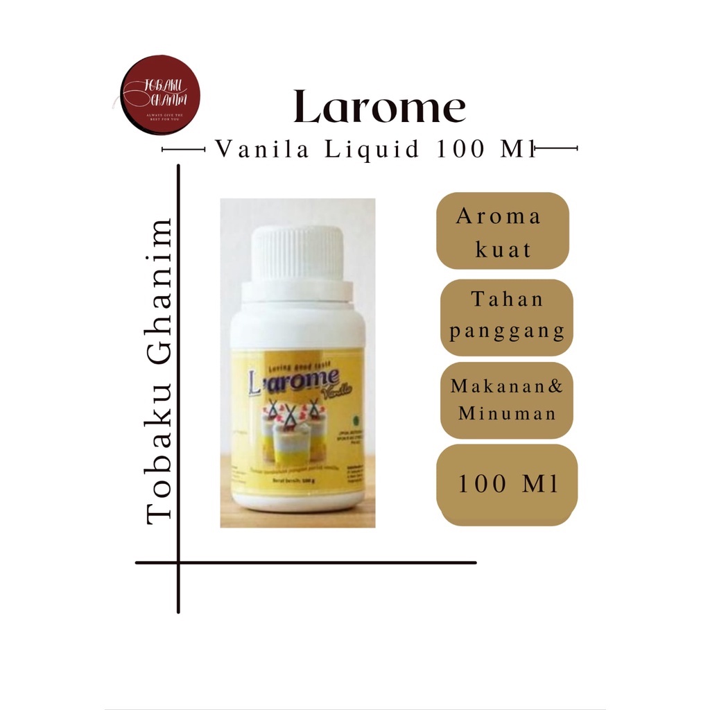 

LAROME VANILLA LIQUID 100 ML