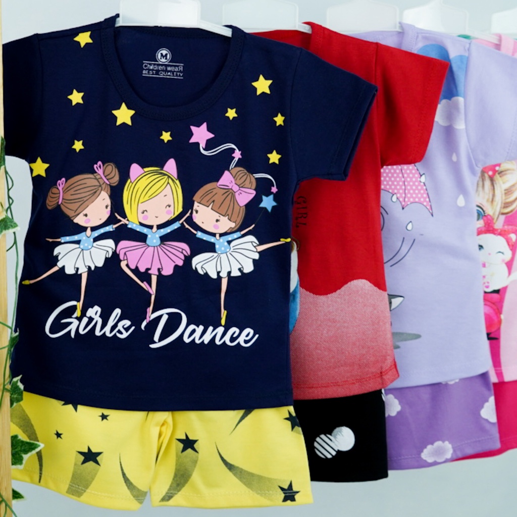[FITASYANG] DISKON 6.6 SETELAN ANAK CEWEK 1-6 TAHUN - GIRLY