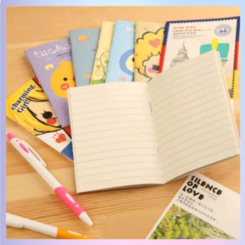 

Buku Tulis Mini Motif Kartun Cartoon Mini Note Book Buku Catatan