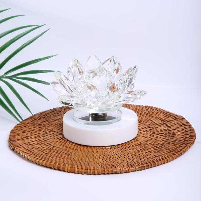 Pajangan Lotus Kristal Capodimonte LH40-Z
