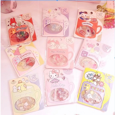 

Sticker PVC Isi 24pcs Sanrio warterprof Stiker