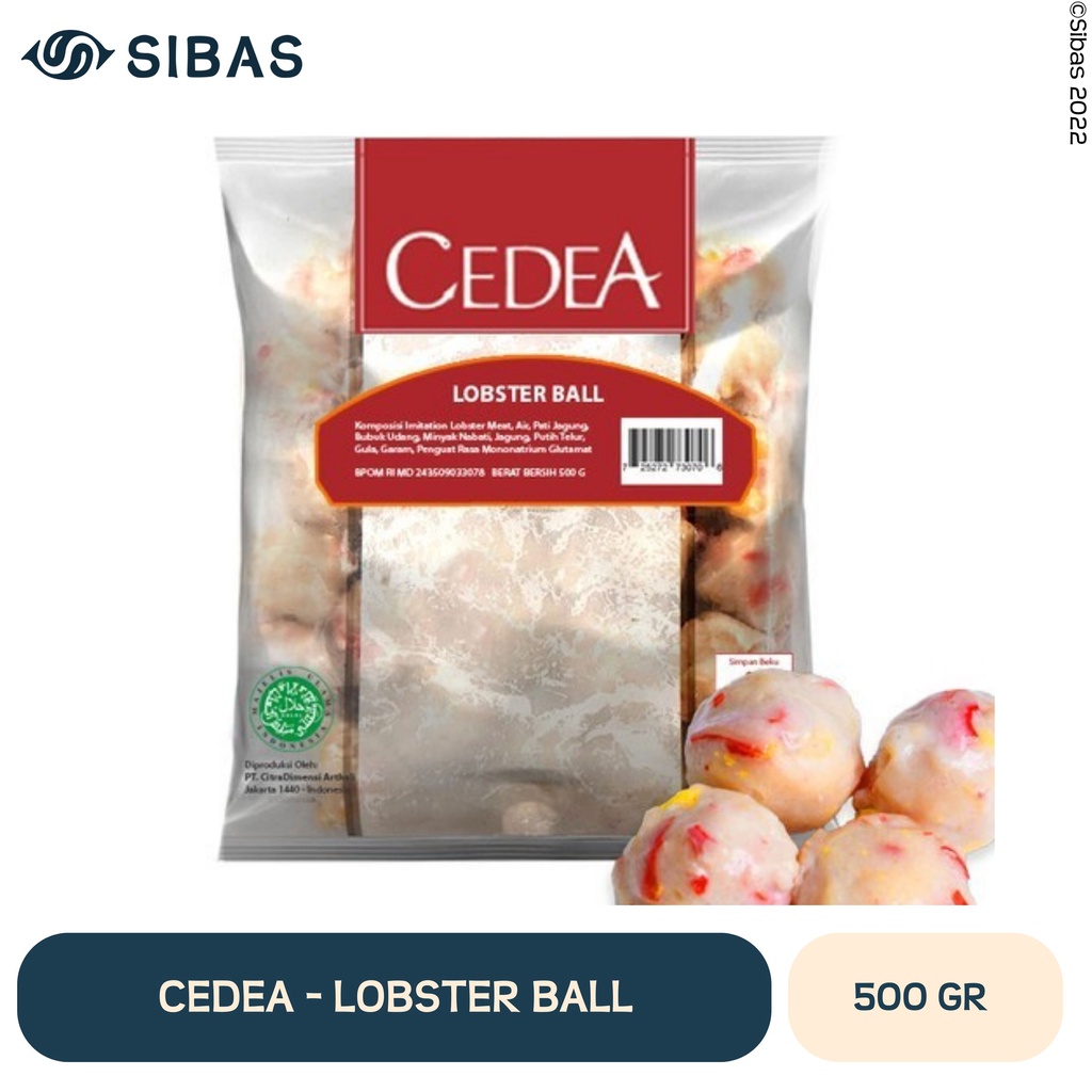 

CEDEA Lobster Ball [500g]/Bakso Lobster