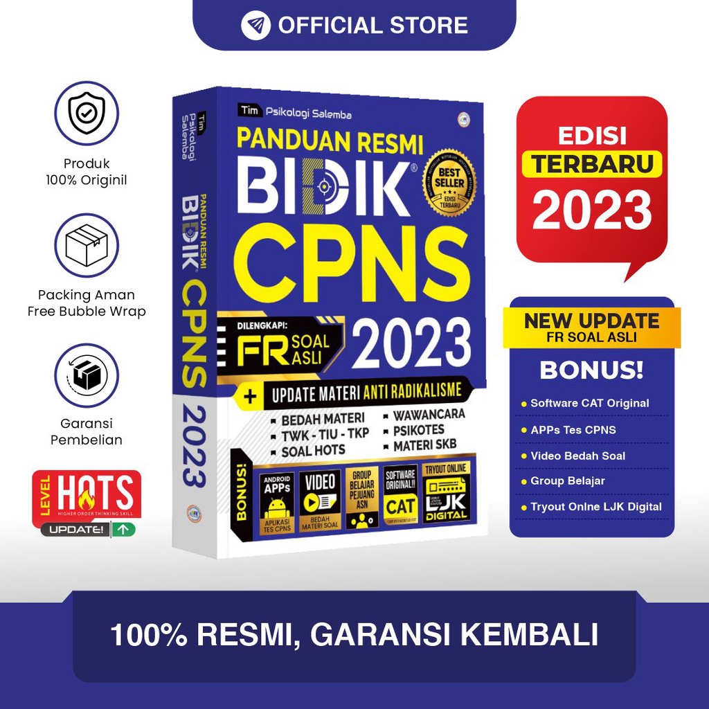 Jual Buku CPNS Panduan Resmi Bidik CPNS 2023 | Shopee Indonesia