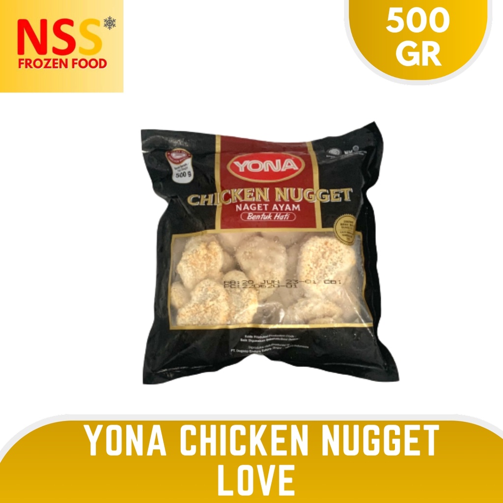 

YONA NUGGET AYAM HATI 500 GR