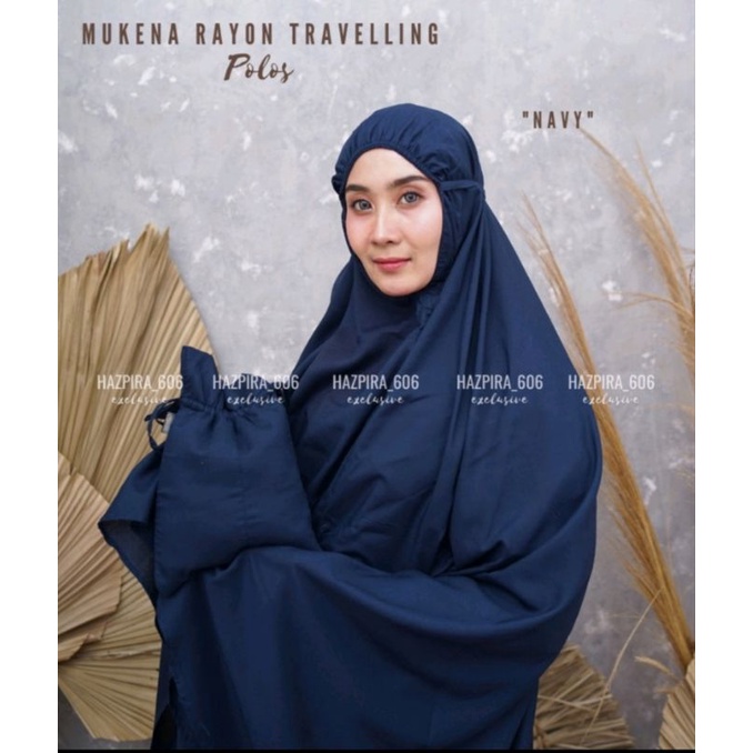 promo!! mukena dewasa jumbo linen 80s Mukenah Polos Travelling Jumbo