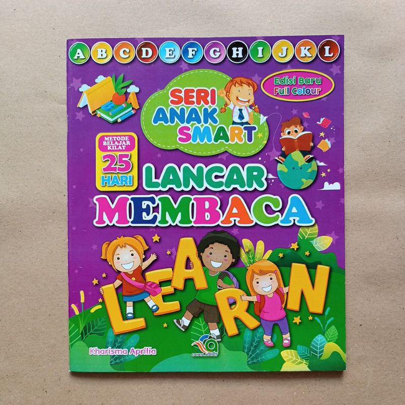 Buku Seri Anak Smart : 25 Hari Lancar Membaca Belajar Membaca Metode Belajar Kilat Untuk Anak PAUD T