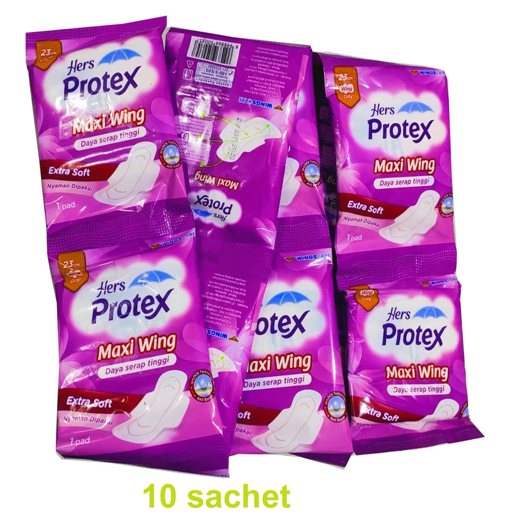 Hers Protex maxi Wing Extra Soft - Pembalut Wanita