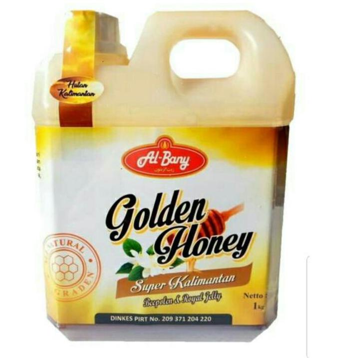 

[PRODUK FFDVO] madu asli murni 1kg Golden honey Al bany JTS