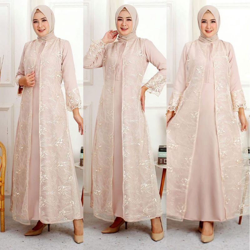 GAMIS KONDANGAN HENA GAMIS BRUKAT COUPLE IBU DAN ANAK