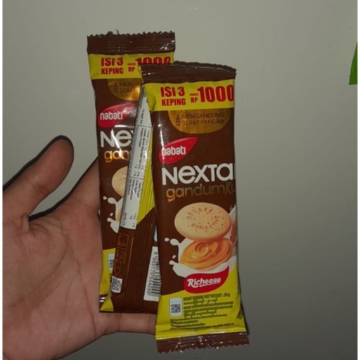 

Biscuit Nabati Nextar Gandumku 1Pcs/22gr