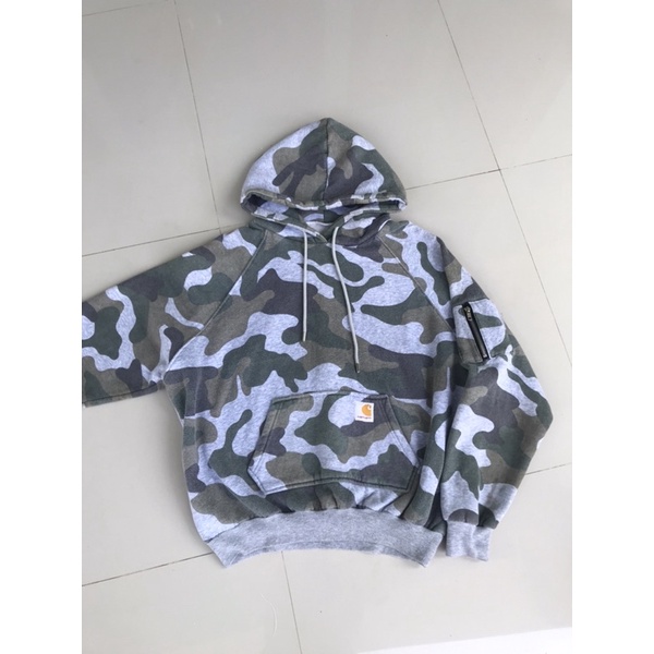 Hoodie camo carhartt