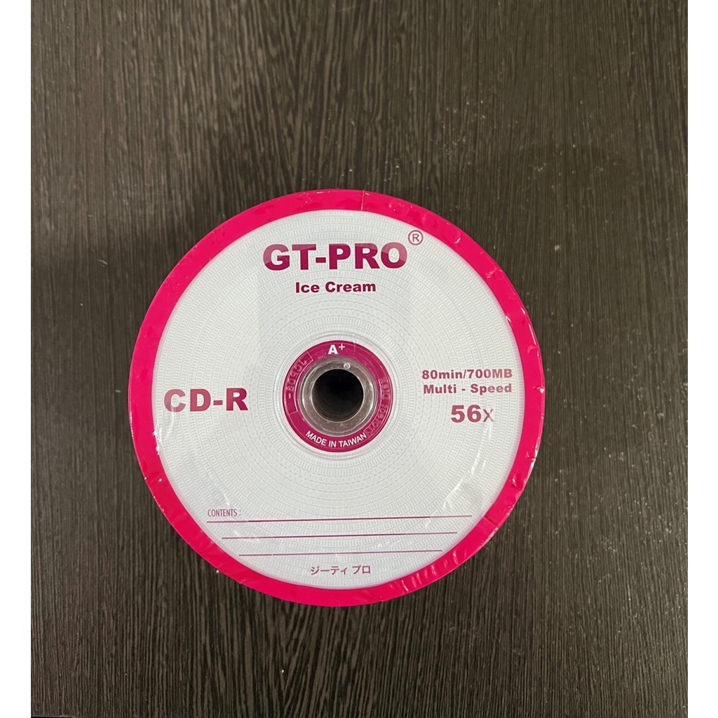 CD-R GT-PRO Plus / Butterfly / SuperHQ / Flowers 56x 700MB (50 pcs) CDR CD R