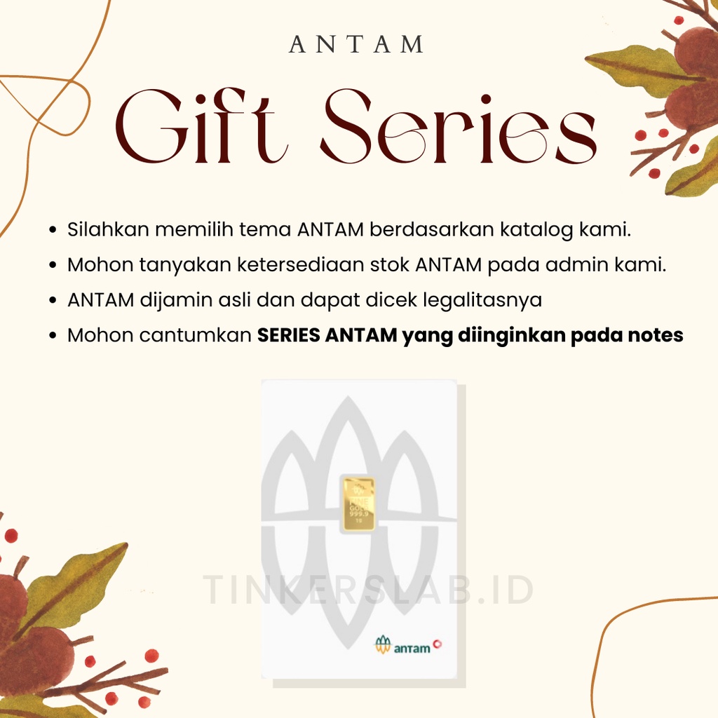 ANTAM / Mini Gold / UBS 0.5 GR 1GR 2GR (hanya ANTAM)