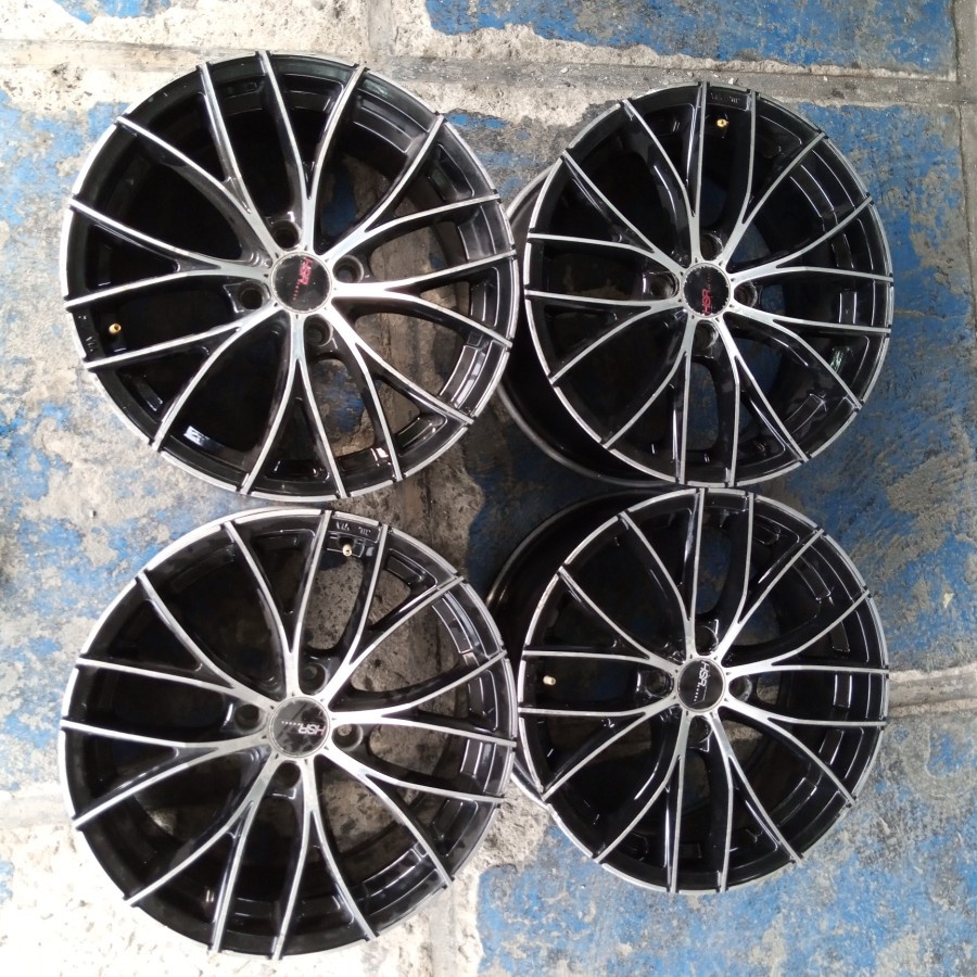 Velg Mobil Bekas Seken Ring 16 NAPLES HSR R16X7 Lubang 4 ET42