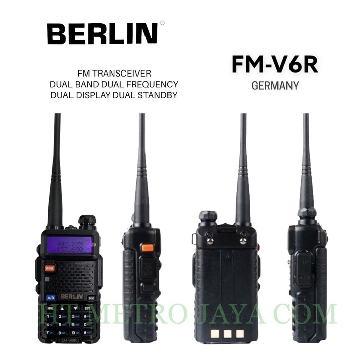 HT WALKIE TALKIE BERLIN FM V6R