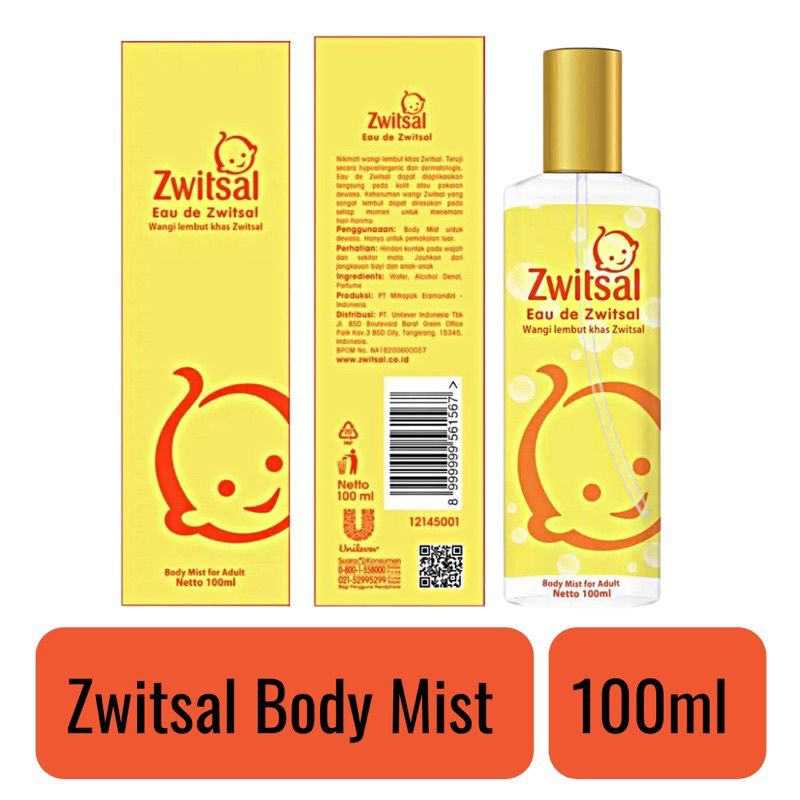 ZWITSAL EAU DE PARFUME