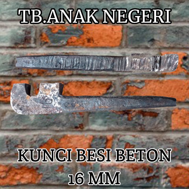 kunci besi beton 16mm/penekuk besi ulir 16mm/kunci kunci/kunci besi baja/kunci besi 16mm bahan baja 