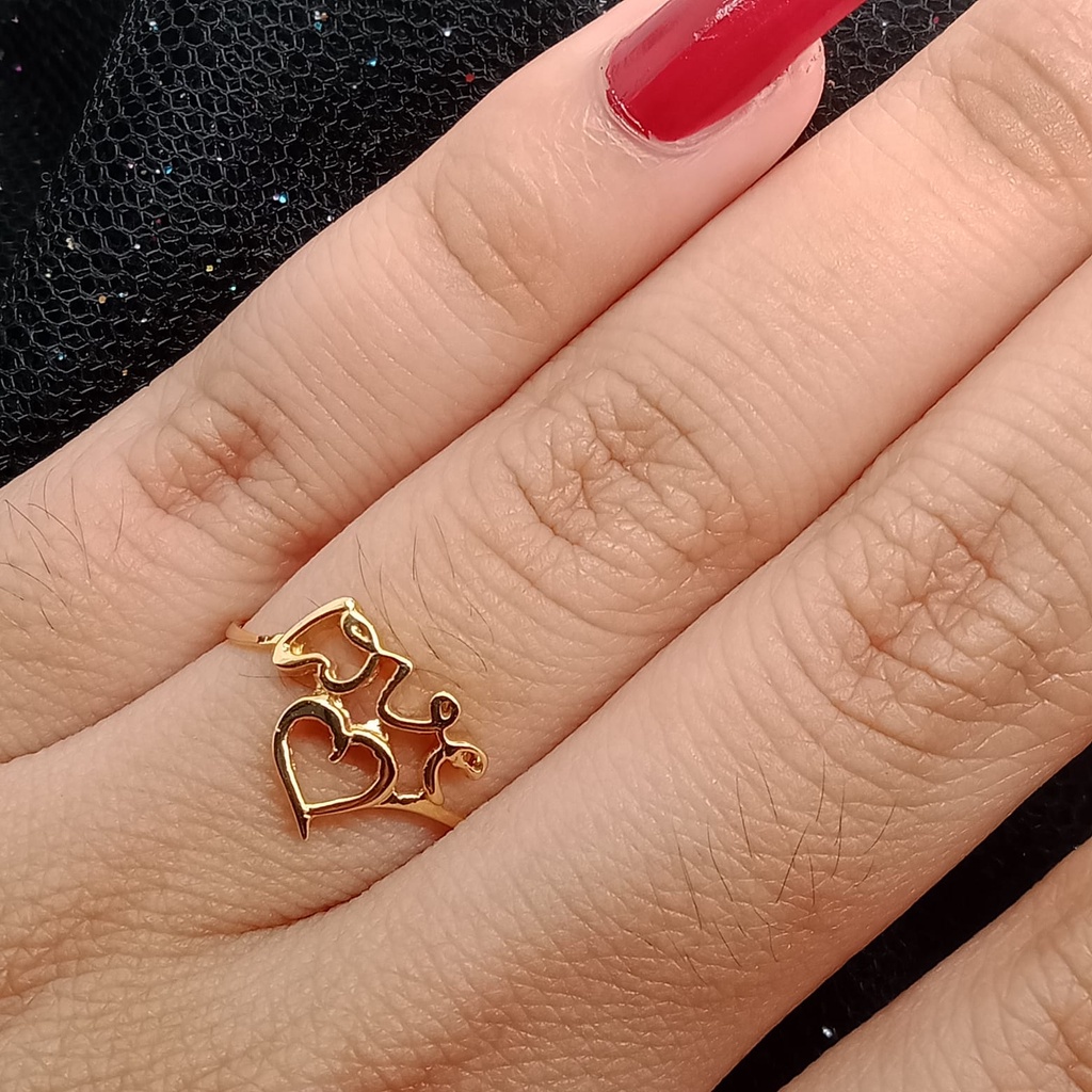 Cincin emas 17k - 0.95 gr kadar 750 - 4066