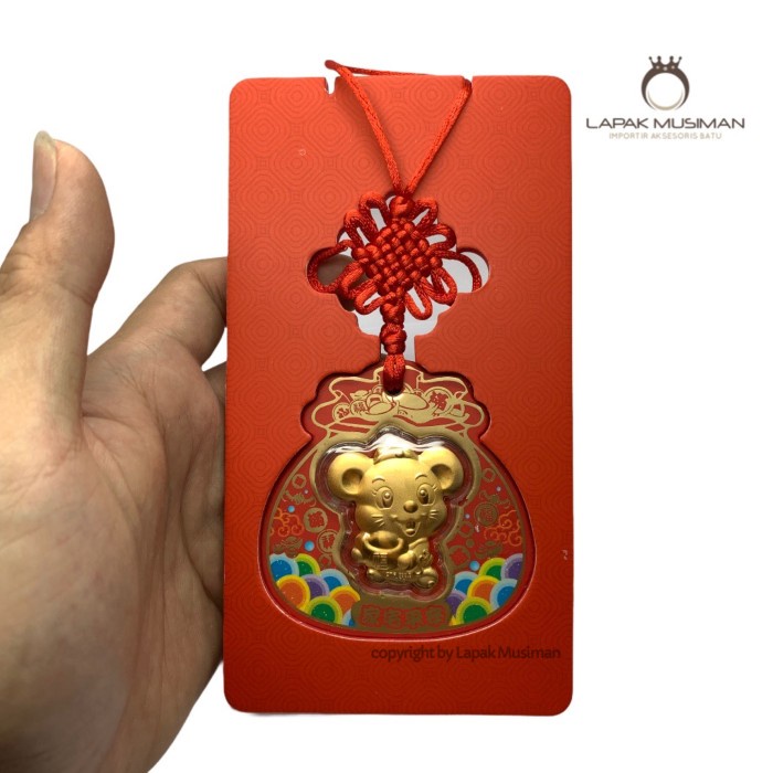 

_^_^_^] ANGPAO LOGAM MULIA 24K ANGPAO ISI EMAS 999 IMLEK TAHUN 2020
