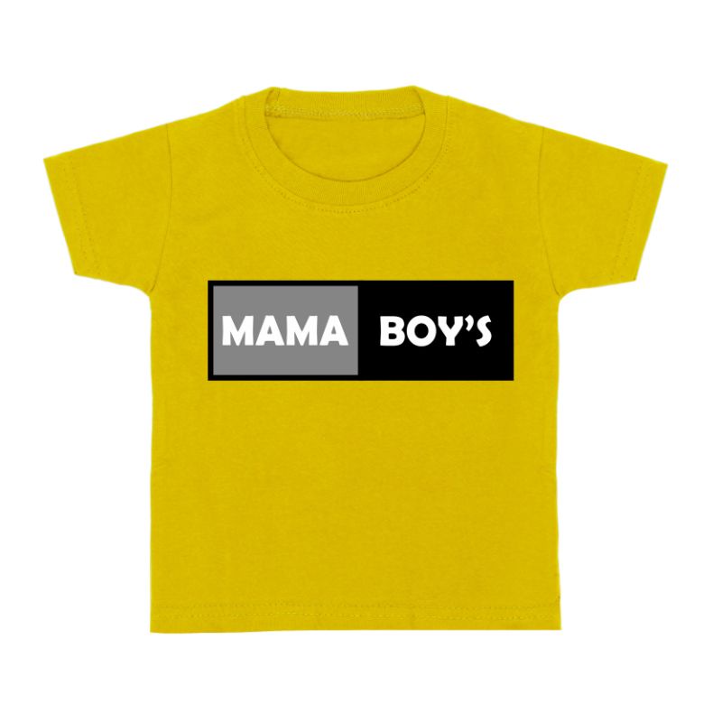 baju Kaos anak keren Mamaboys 1-12TH cowok premium viral