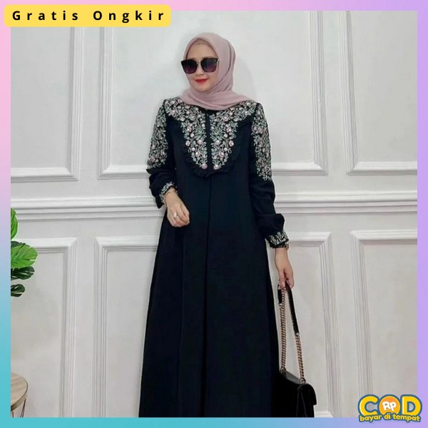 Baju Dress Polos Tanggung Ibu Hamil Games Kekinian Bsju Ibu2 Kondangan Mewah Gami Ibuk Busui Pesta E