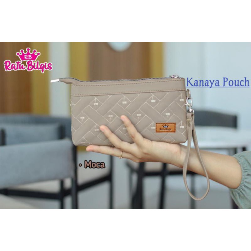 POUCH KANAYA RATU BILQIS || Dompet HP WANITA BORDIR