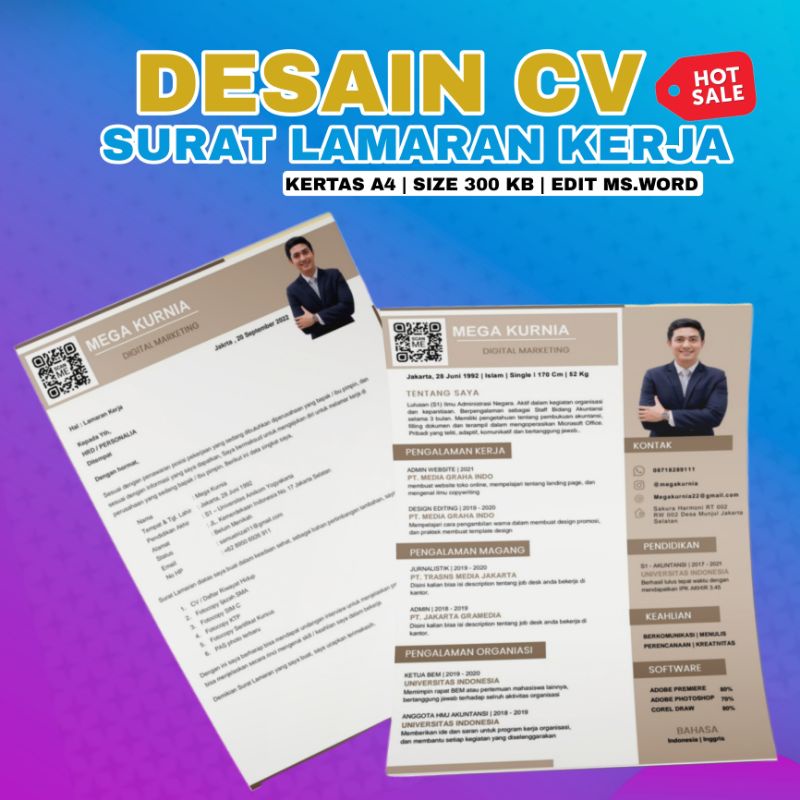 

DESAIN CURRICULUM VITAE | SURAT LAMARAN KERJA | DESAIN CV MENARIK | TEMPLATE DESAIN CV| PEMBUATAN CV