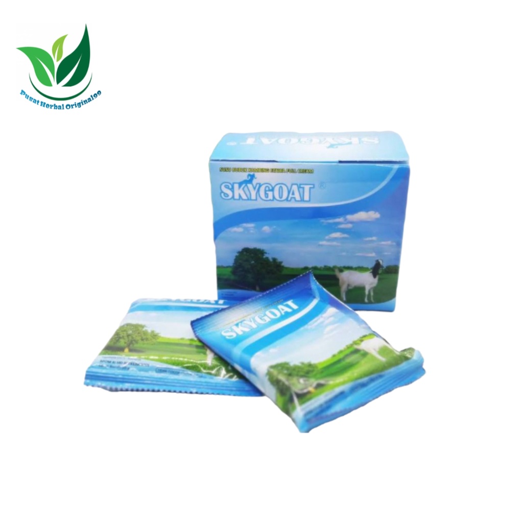 

Susu Etawa Kambing SKYGOAT Full Cream ORIGINAL 1 box Isi 10 Sachet