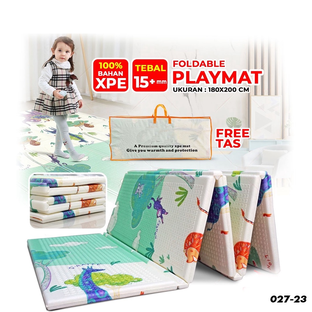 Matras Bayi Playmat Bayi Karpet Lipat Bayi XPE