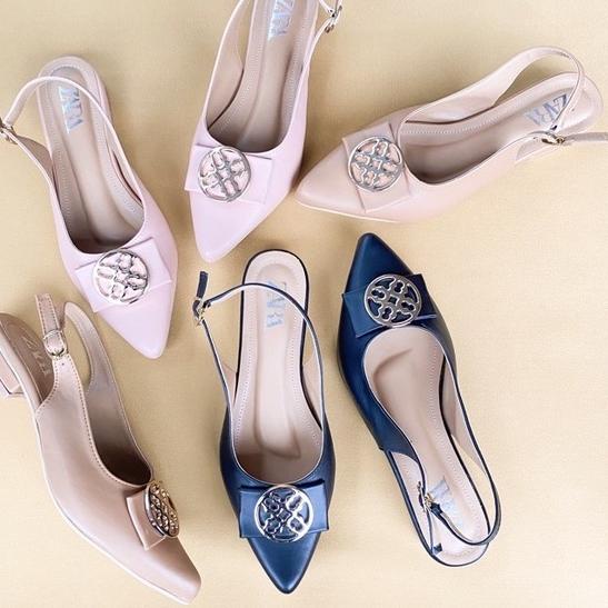 Special Price SANDAL MULES ZARA 031 || SENDAL WANITA SLOP TERBARU