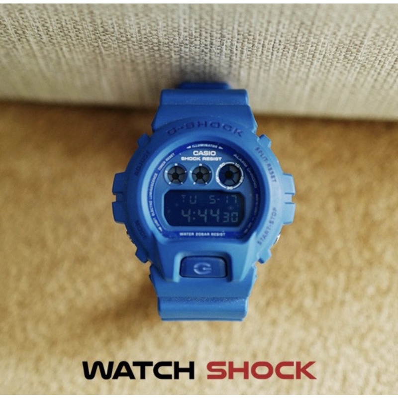 G-Shock DW 6900 Smurf (Preloved)